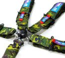 NRG 5PT 3in. Seat Belt Harness / Cam Lock - Red