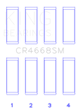 King Chrysler/Mitsubishi/Hyundai/Kia World Engine Connecting Rod Bearing Set - Size STD