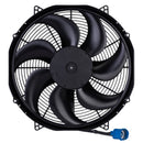 SPAL 500W 15.2in Flush Mount Brushless Fan w/Jumper Harness