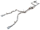 AWE Tuning 2025+ RAM 1500 RHO 3.0 I6 TT 0FG Dual Rear Exit Catback Exhaust - Chrome Silver Tips