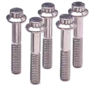 ARP M10 x 1.50 x 50 12pt Black Oxide Bolts (5/pkg)