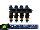 Eight Cylinder 1000cc Custom Injector Set (isc-1000h-8)