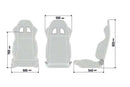 Sparco Seat R100 Blk/Grey