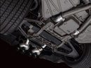 AWE Tuning 05-07 C6 Chevrolet Corvette 6.0L Track Edition Axleback Exhaust w/ Diamond Black Tips