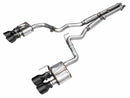 AWE Tuning 21-23 Ford Mustang Mach 1 SwitchPath Cat Back Exhaust w/ Quad Diamond Black Tips