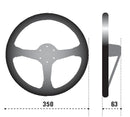 Sparco Strwhl L777 Suede Black