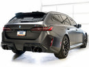AWE BMW G90/G99 M5 Track Edition Catback Exhaust - Diamond Black Tips