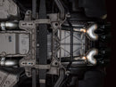 AWE Tuning 09-13 Chevrolet Corvette 6.2L Track Edition Axle-back Exhaust w/ Diamond Black Tips