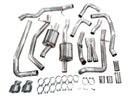 AWE Tuning 2025+ RAM 1500 RHO 3.0 I6 TT 0FG Dual Rear Exit Catback Exhaust - Chrome Silver Tips