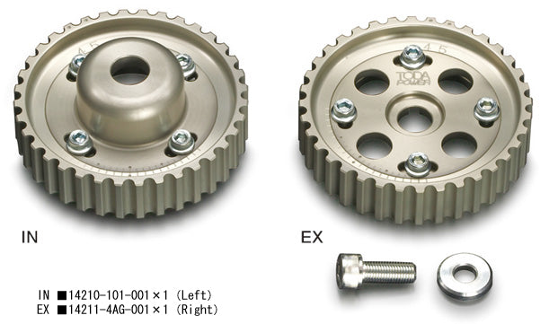 Toda Racing 4AG (5valve) Free Adjusting Cam Pulley for AE101