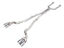 AWE BMW G90/G99 M5 Track Edition Catback Exhaust - Chrome Silver Tips