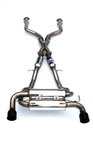 Invidia 2022+ Nissan Z 70mm Gemini Cat Back Exhaust - Single Layer Black Tip