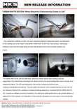 HKS 89-94 Nissan Skyline GT-R E-BNR32 RB26DETT URBAN MATTE Edition Super Turbo Muffler