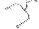 AWE 22-25 Volkswagen Jetta GLI Track Edition Exhaust - Chrome Silver Tips