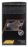 AEM Dryflow 4in. X 9in. Round Tapered Air Filter