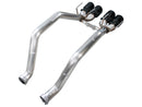 AWE Tuning C6 Chevrolet Corvette Z06/ZR1 Track Edition Axle-back Exhaust w/ Diamond Black Tips