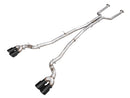 AWE BMW G90/G99 M5 Track Edition Catback Exhaust - Diamond Black Tips
