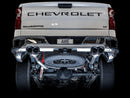 AWE Tuning 4th Gen GM 1500 5.3L 0FG Catback Split Rear Exit (w/ Bumper Cutouts) - Quad Chrome Tips