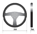 Sparco Strwhl L505 Lap 5 Blk/Blk/Blk