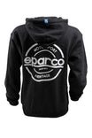 Sparco Swtshrt Hooded S-Seal Blk Xlrg