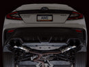 AWE Tuning 22-25 Subaru VB WRX Track Edition Axleback Exhaust - Diamond Black Tips