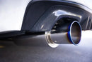 GReddy Titanium Trust PE-TR Tip L 110MM x 115MM - Titanium Burnt Finish