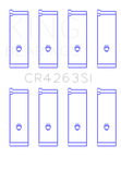King Toyota 1ZZ-FE (Size .25) Rod Bearing Set