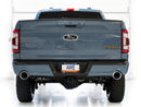 AWE Tuning 2021+ Ford F150 Tremor w/ Bumper Cutouts 0FG Resonated Catback w/ Chrome Silver Tips