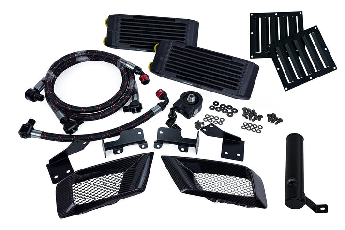 CSF 2023+ Honda Civic Type R FL5 High-Performance Dual Engine Oil Cooler Kit [8343]