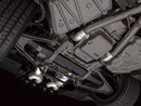 AWE Tuning 05-07 C6 Chevrolet Corvette 6.0L Touring Edition Axleback Exhaust w/ Diamond Black Tips