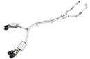 AWE Tuning Audi B9 S4 SwitchPath Exhaust - Non-Resonated (Black 102mm Tips)