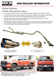 HKS LEGAMAX TRAIL MASTER 2022TUNDRA AXLEBACK