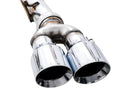AWE Tuning 4th Gen GM 1500 6.2L 0FG Catback Split Rear Exit (w/ Bumper Cutouts) - Quad Chrome Tips
