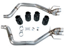 AWE Tuning 09-13 Chevrolet Corvette 6.2L Track Edition Axle-back Exhaust w/ Diamond Black Tips