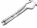 AWE Tuning 21-23 Ford Mustang Mach 1 SwitchPath Cat Back Exhaust w/ Quad Diamond Black Tips