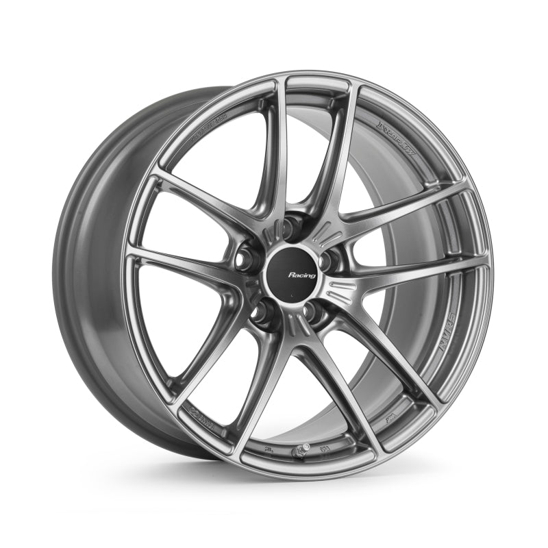Enkei NVR5 18x10.5in / 5x112 BP / ET34 / 66.5mm Bore - Dark Hyper Silver Wheel