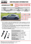 HKS 2021+ Honda Civic (FL1) Hipermax S Full Kit