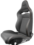 Sparco Seat SPX Special Edition Black/Red w/ Matte Carbon Shell - Right