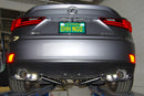 Invidia 13+ Lexus IS 250/IS 350 Q300 w/ Rolled Stainless Steel Tips Axle-Back Exhaust