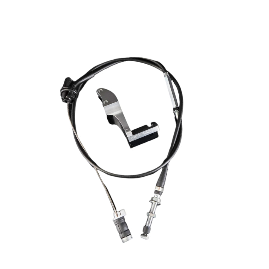 K-tuned K series Throttle Cable and Billet Bracket Standard Length for K Swap [KTD-TCU-095]