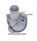 SpeedFactory Racing Billet B/D Series STD hose end Thermostat Housing for Honda/Acura Engines [SF-06-076]