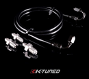 K-Tuned Stainless Steel Clutch Line Kit B/D Series KTD-CLK-BS