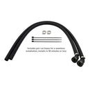 Mishimoto 2025+ RAM 1500 3.0L Hurricane Baffled Oil Catch Can Kit - Black