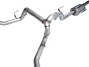 AWE Tuning 2021+ Ford F150 Tremor w/ Bumper Cutouts 0FG Non-Resonated Catback w/ Chrome Silver Tips