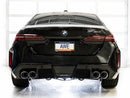 AWE BMW G90/G99 M5 Track Edition Catback Exhaust - Chrome Silver Tips