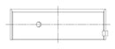 ACL Ford V8 255/289/302 Race Series Standard Size Rod Bearing Set