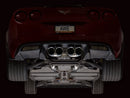 AWE Tuning 05-07 C6 Chevrolet Corvette 6.0L Track Edition Axleback Exhaust w/ Chrome Silver Tips