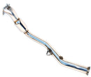 Invidia 05+ AT LGT Polished Divorced Waste Gate Downpipe with High Flow Cat