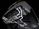 AWE Tuning 20-25 BMW X3 M/M Comp (F97) AWD SwitchPath Axle-back Exhaust - Chrome Silver Tips