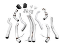 AWE Tuning Audi B9.5 RS5 Sportback Non-Resonated Track Edition Exhaust - RS-Style Diamond Blk Tips